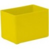 Boite rangement 80x53x54 mm jaune