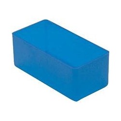 Boite rangement 99x49x40 mm bleu