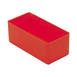 Boite rangement 99x49x40 mm rouge