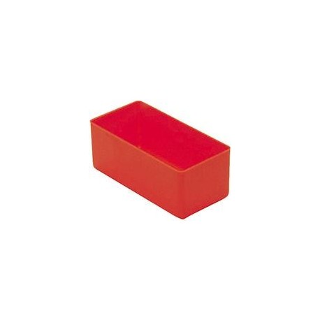 Boite rangement 99x49x40 mm rouge