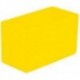 Boite rangement E 63/2 108x54x63 mm jaune