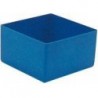 Boite rangement E 63/3 108x108x63 mm bleu