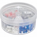 Boîtier d'assortiment avec Embouts de câble isolés 05-25mm2 KNIPEX