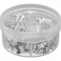Boîtier d'assortiment avec Embouts de câble isolés unisoliert 4-16mm2 KNIPEX