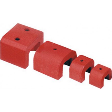 Aimant fer à cheval puissant, Long. : 40,0 mm, Larg. : 25,0 mm, Hauteur 25,0 mm, Ø d'alésage : 5,0 mm, Force de maintien : 90 N