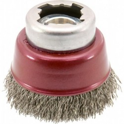 Brosses X-LOCK Acier 75mm ondulé Osborn