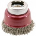 Brosses X-LOCK Acier 75mm ondulé Osborn