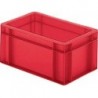 Caisse de transport 300x200x145 mm rouge