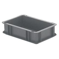 Caisse de transport 300x200x75 mm gris