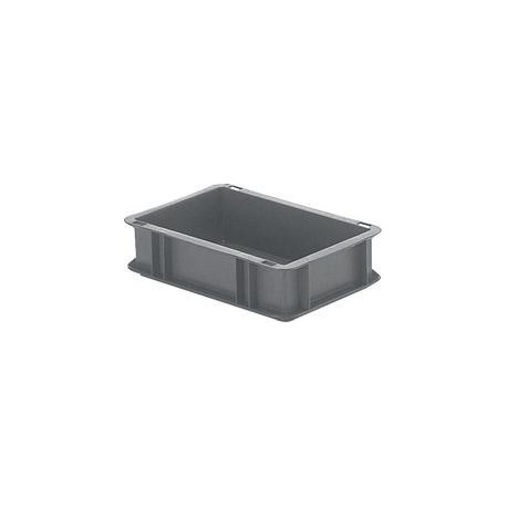 Caisse de transport 300x200x75 mm gris
