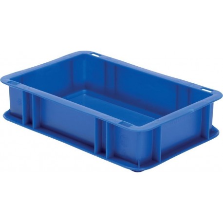 Caisse de transport 300x200x75 mm bleu