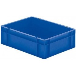 Caisse de transport 400x300x120 mm bleu