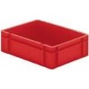 Caisse de transport 400x300x120 mm rouge