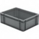 Caisse de transport 400x300x145 mm gris