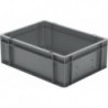 Caisse de transport 400x300x145 mm gris