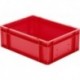 Caisse de transport 400x300x145 mm rouge