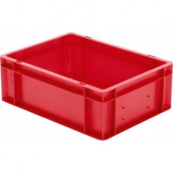 Caisse de transport 400x300x145 mm rouge
