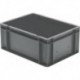 Caisse de transport 400x300x175 mm gris