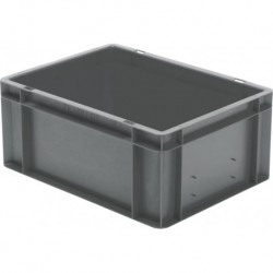Caisse de transport 400x300x175 mm gris