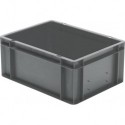 Caisse de transport 400x300x175 mm gris