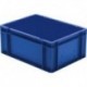 Caisse de transport 400x300x175 mm bleu