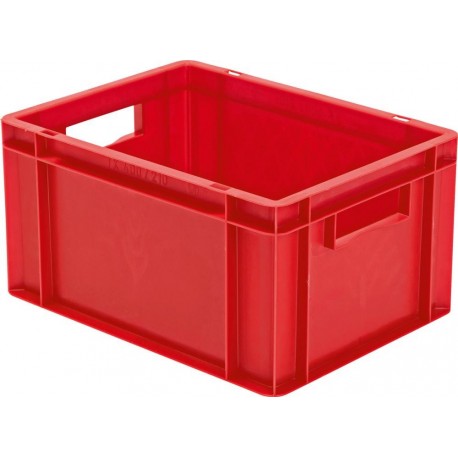 Caisse de transport 400x300x210 mm rouge