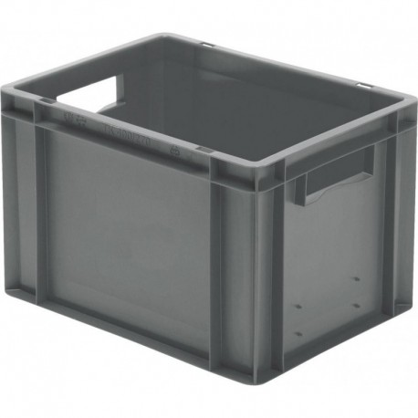 Caisse de transport 400x300x270 mm gris