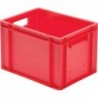 Caisse de transport 400x300x270 mm rouge