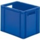 Caisse de transport 400x300x320 mm bleu