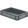 Caisse de transport 600x400x120 mm gris