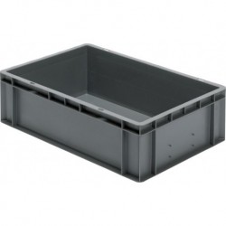 Caisse de transport 600x400x175 mm gris