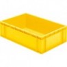 Caisse de transport 600x400x175 mm jaune