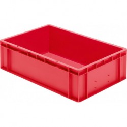 Caisse de transport 600x400x175 mm rouge