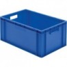 Caisse de transport 600x400x270 mm bleu