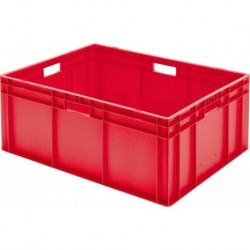 Caisse de transport 800x600x320 mm rouge