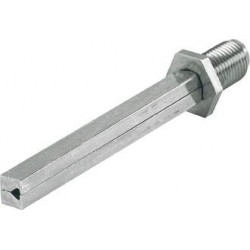 Carré FDW-Wechselstift 10x120mmRolle M12 pour Wechselgrt.