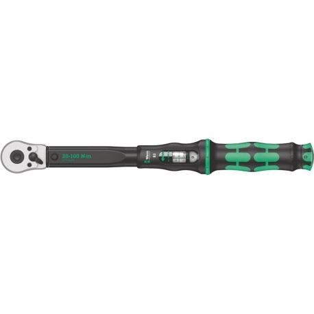 Cé dynamométrique Click-Torque 20-100Nm 3/8 Wera