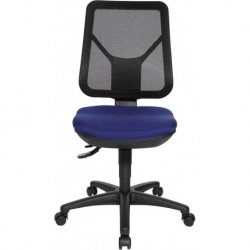 Chaise bureau Ergo Net bleu/ noir