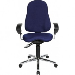 Chaise bureau Sitness 10 bleu