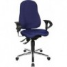 Chaise bureau Sitness 10 bleu
