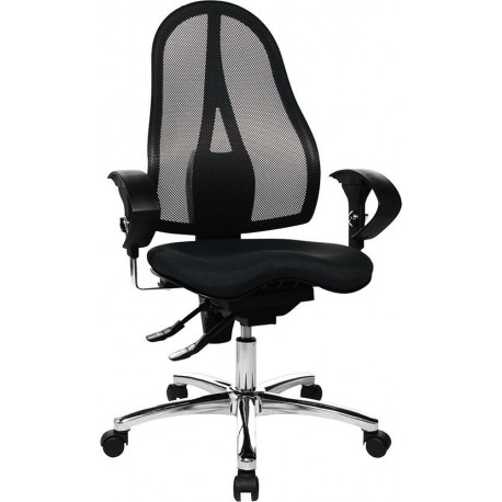 Chaise bureau Sitness 15 noir/ noir