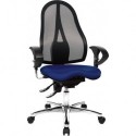 Chaise bureau Sitness 15 bleu/ noir