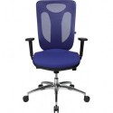 Chaise de bureau Sitness Net Pro 100 bleu