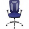 Chaise de bureau Sitness Net Pro 100 bleu
