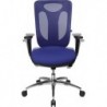 Chaise de bureau Sitness Net Pro 100 bleu