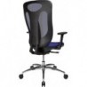 Chaise de bureau Sitness Net Pro 100 bleu