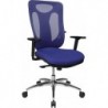 Chaise de bureau Sitness Net Pro 100 bleu