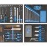 Chariot d'atelier Workster 147 pcs Gedore
