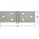 Charnière large Ch 80x28 mm