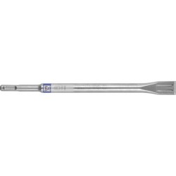 Burin SDS-plus avec douille de fixation SDS-plus, Modèle : Burin plat*, Larg. : 20 mm, Long. 250 mm